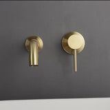 Modern Wall Mounted Bathroom Faucet