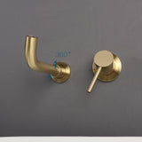 Modern Wall Mounted Bathroom Faucet