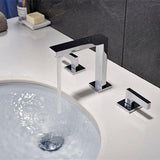Widespread Modern Brass Bathroom Faucet