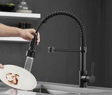 Modern spring faucet