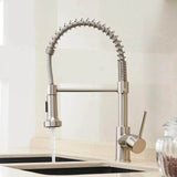 Modern spring faucet