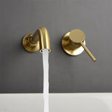 Modern Wall Mounted Bathroom Faucet