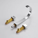 Modern Double Handle Bathroom Faucet