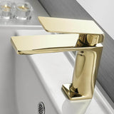 Modern Top Handle Bathroom Faucet